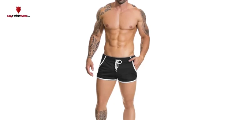 palglg Hombres Fitness Malla Atlético Pantalones Cortos - GuyFetishWear.com