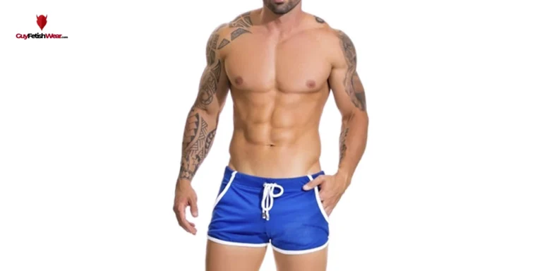 Shorts Atléticos Ligeros de Palglg Hombres Fitness Malla Atlético Pantalones Cortos - GuyFetishWear.com